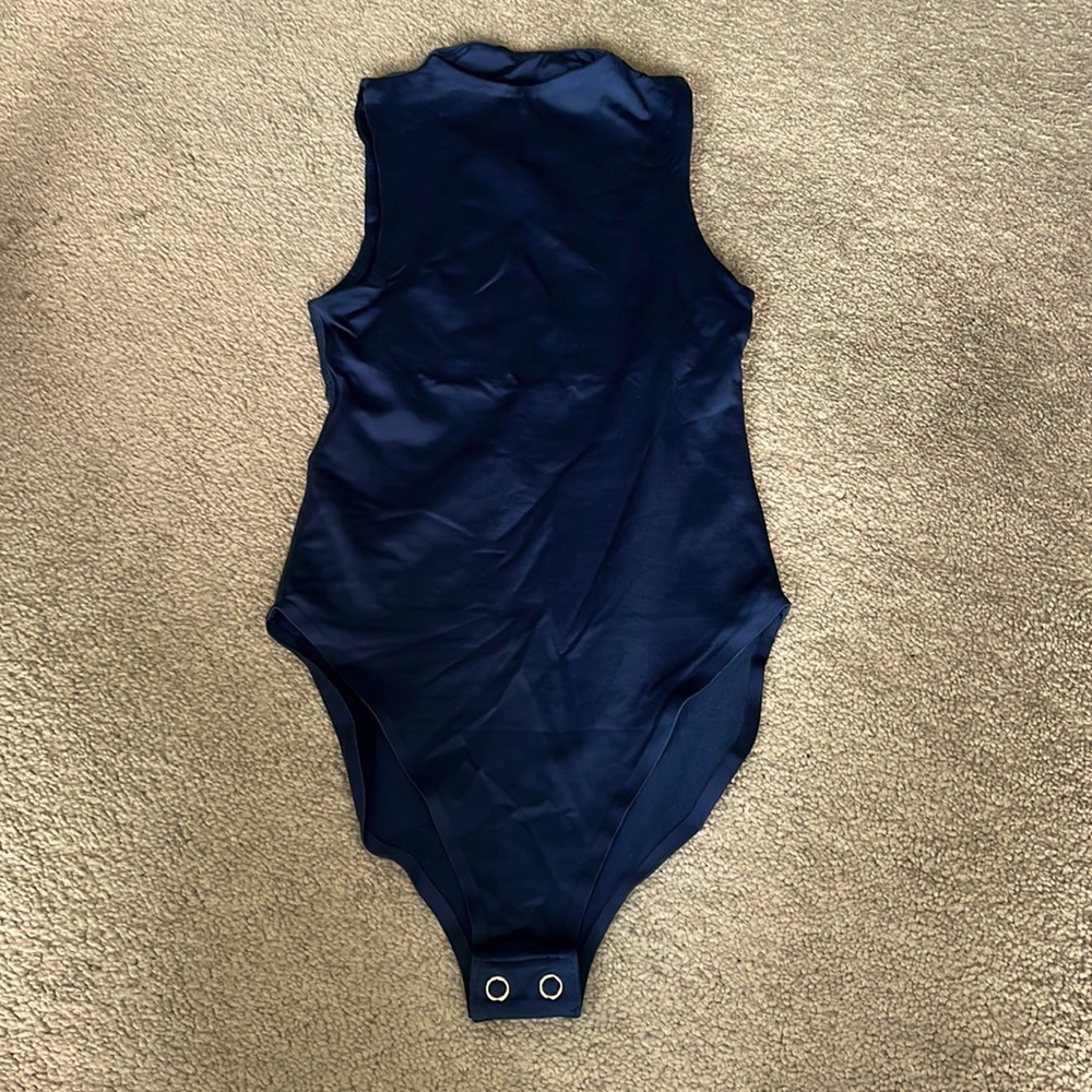 Navy Blue Bodysuit